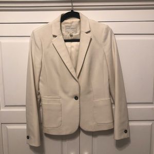 Banana Republic cream blazer